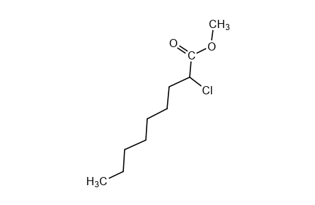 2-Chlorononanoic acid, methyl ester