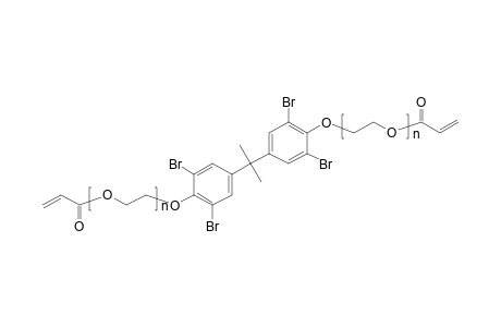 2,2',6,6'-Tetrabromobisphenol A ethoxylate (1 EO/phenol) diacrylate