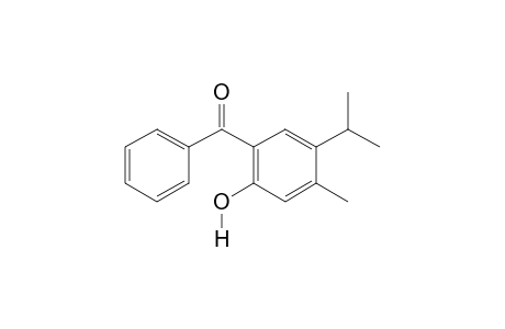 2-hydroxy-5-isopropyl-4-methylbenzophenone