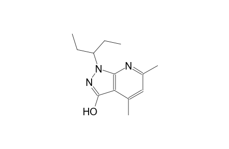 1-(1-ethylpropyl)-4,6-dimethyl-1H-pyrazolo[3,4-b]pyridin-3-ol