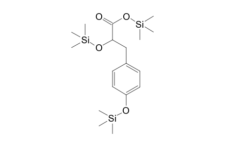 Benzenepropanoic acid, .alpha.,4-bis[(trimethylsilyl)oxy]-, trimethylsilyl ester