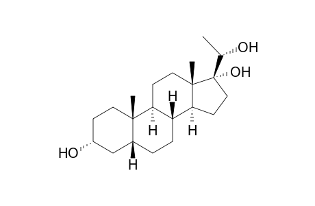 5beta-Pregnane-3a,17a,20a-triol