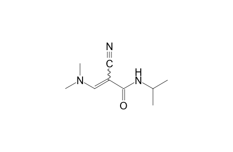 2-cyano-3-(dimethylamino)-N-isopropylacrylamide