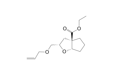 Ethyl-(1-rs,3-rs,5-rs)-3-allyloxymethyl-5-(2-oxabicyclo-[3.3.0]-octane)-carboxylate