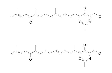 (+/-)-2,3-ERYTHRO-N-ACETYL-APLIDIASPHINGOSINE;SYNTHETIC;(2R*,3S*,5R*S*,13R*S*,14R*S*)