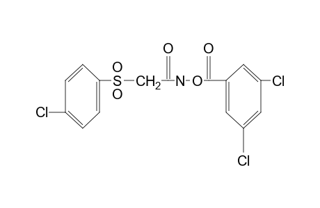 N-{[(p-chlorophenyl)sulfonyl]acetyl}-O-(3,5-dichlorobenzoyl)hydroxylamine