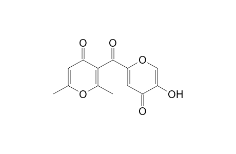 2',4'-dimethyl-5-hydroxy-2,3'-carbonyldi-4H-pyran-4-one