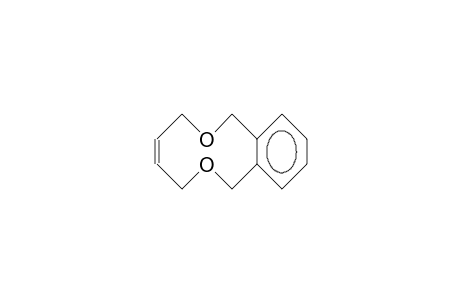 5,7,10,12-Tetrahydro-benzo(C)(1,6)dioxecin