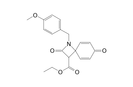 Ethyl 1-(4-methoxybenzyl)-2,7-dioxo-1-azaspiro[3.5]nona-5,8-diene-3-carboxylate