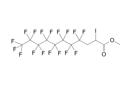 4,4,5,5,6,6,7,7,8,8,9,9,10,10,11,11,11-heptadecafluoro-2-iodo-undecanoic acid methyl ester