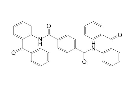 1,4-Benzenedicarboxamide, N,N'-bis(2'-benzoylphenyl)-