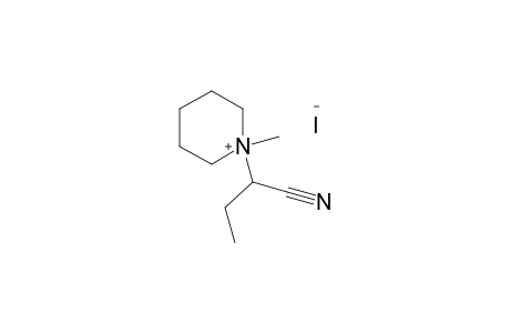 1-(1-cyanopropyl)-1-methylpiperidinium iodide