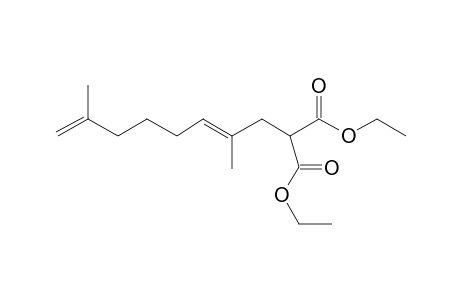 2-(2,7-Dimethylocta-2,7-dienyl)malonic acid, diethyl ester