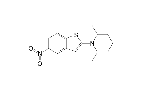 2,6-Dimethyl-1-(5-nitrobenzo[b]thiophen-2-yl)piperidine