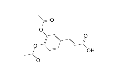2-Propenoic acid, 3-[3,4-bis(acetyloxy)phenyl]-