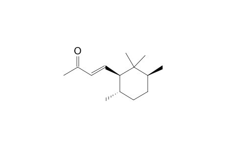 (+)-(1'S,3'S,6'S,E)-4-(2',2',3',6'-TETRAMETHYLCYCLOHEXYL)-BUT-3-EN-2-ONE