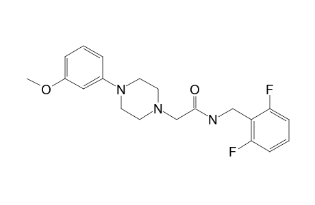 N-(2,6-Difluorobenzyl)-2-(4-(3-methoxyphenyl)piperazin-1-yl)acetamide