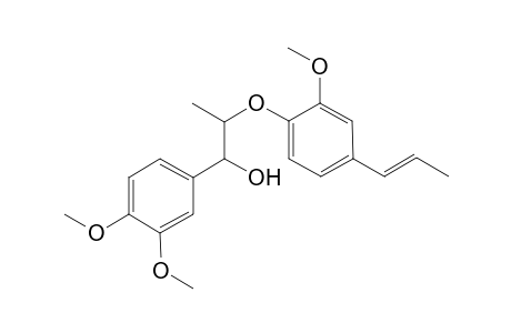 THREO-1-(3,4-DIMETHOXYPHENYL)-2-(2-METHOXY-4(E)-PROPENYLPHENOXY)-PROPAN-1-OL,VIROLIN