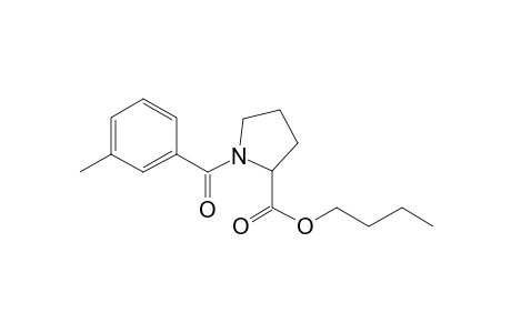 L-Proline, N-(3-methylbenzoyl)-, butyl ester