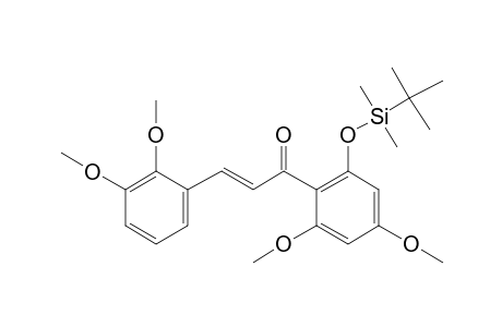 2'-(Tert.-butyldimethylsilyl)oxy-2,3,4',6'-tetramethoxychalcone