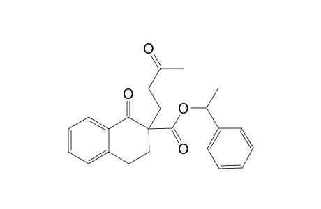 rac-1-Phenylethyl 2-(3-oxobutyl)-1-tetralone-2-carboxylate