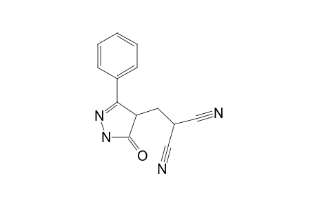 [(5-Oxo-3-phenyl-4,5-dihydro-1H-pyrazol-4-yl)methylene]malononitrile