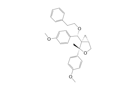 (1R,2R,5S)-2-(4-methoxyphenyl)-1-((S)-(4-methoxyphenyl)(phenethoxy)methyl)-2-methyl-3-oxabicyclo[3.1.0]hexane