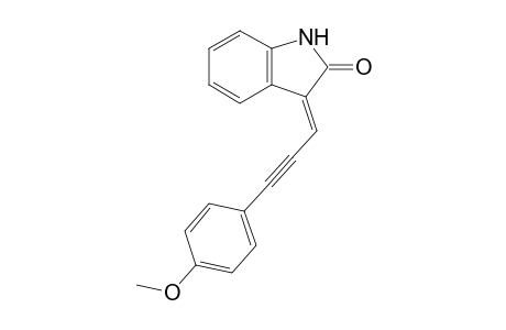 (E)-3-(3-(4-Methoxyphenyl)prop-2-yn-1-ylidene)indolin-2-one