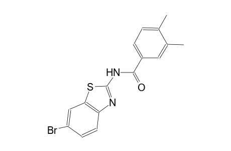 N-(6-bromo-1,3-benzothiazol-2-yl)-3,4-dimethylbenzamide