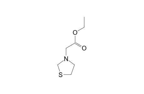 3-[(ETHOXYCARBONYL)-METHYL]-THIAZOLIDINE