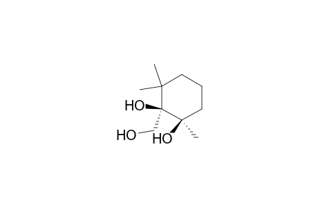 1,2-Cyclohexanediol, 2-(hydroxymethyl)-1,3,3-trimethyl-, cis-(.+-.)-