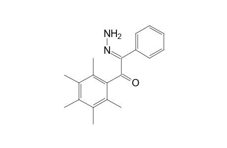 2,3,4,5,6-pentamethylbenzyl, alpha'-hydrazone