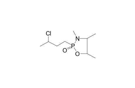 2-OXO-2-(3-CHLOROBUTYL)-3,4,5-TRIMETHYL-1,3,2-OXAZAPHOSPHOLANE