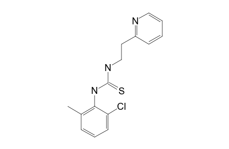 1-(6-chloro-o-tolyl)-3-[2-(2-pyridyl)ethyl]-2-thiourea