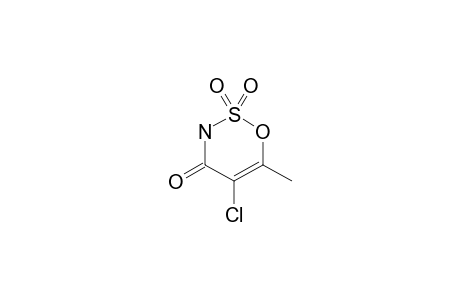 5-chloro-6-methyl-1,2,3-oxathiazin-4 (3H)-one, 2,2-dioxide