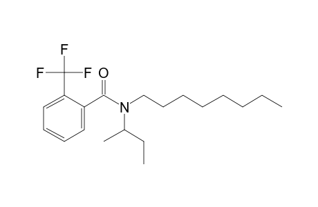 Benzamide, 2-trifluoromethyl-N-(2-butyl)-N-octyl-