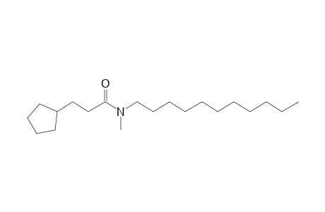 Propionamide, 3-cyclopentyl-N-methyl-N-undecyl-