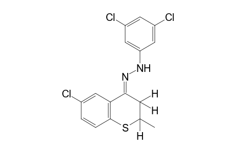 6-chloro-2-methylthiochroman-4-one, (3,5-dichlorophenyl)hydrazone