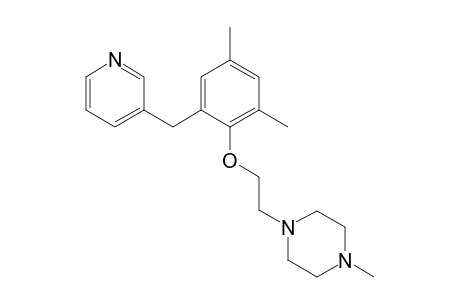 1-(2-(2,4-Dimethyl-6-(pyridin-3-ylmethyl)phenoxy)ethyl)-4-methylpiperazine