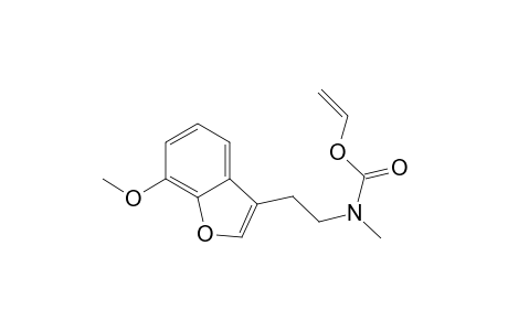 Ethenyl [2-(7-methoxy-3-benzofuranyl)ethyl]methylcarbamate