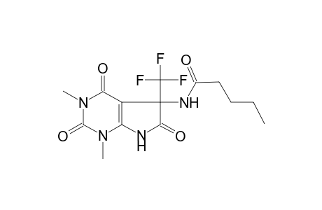 N-[1,3-dimethyl-2,4,6-trioxo-5-(trifluoromethyl)-2,3,4,5,6,7-hexahydro-1H-pyrrolo[2,3-d]pyrimidin-5-yl]pentanamide