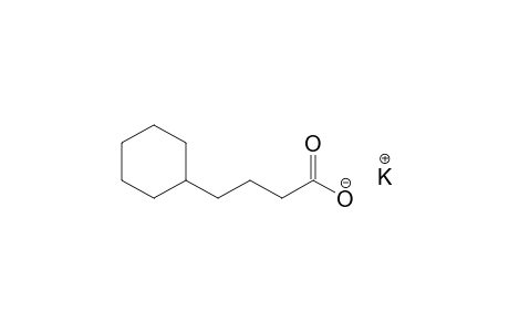 Cyclohexanebutyric acid potassium salt