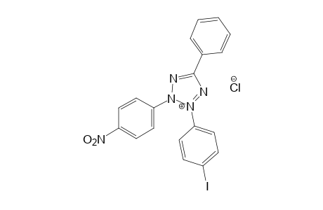 3-(4-Iodophenyl)-2-(4-nitrophenyl)-5-phenyl-3H-tetraazol-2-ium chloride