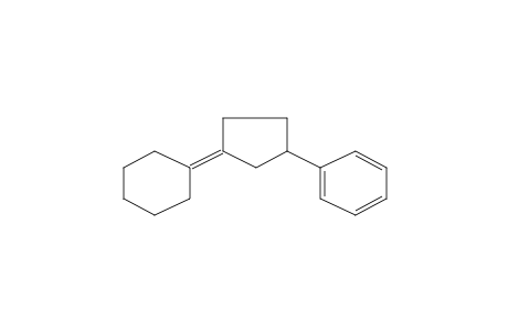 Cyclopentane, 1-cyclohexylidene-3-phenyl-