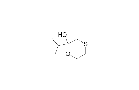 1,4-Oxathian-2-ol, 2-(1-methylethyl)-