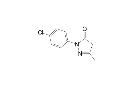 1-(p-chlorophenyl)-3-methyl-2-pyrazolin-5-one