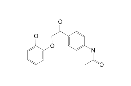 Acetamide, N-[4-(2-hydroxyphenoxyacetyl)phenyl]-