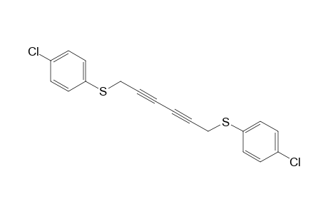 1,6-bis[(p-chlorophenyl)thio]-2,4-hexadiyne