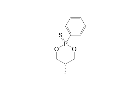 2-PHENYL-2-THIOXO-1,3,2-DIOXAPHOSPHORINANE;MINOR-ISOMER