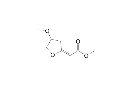 2-(E)-(Methoxycarbonylmethylidene)-4-methoxytetrahydrofuran
